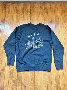 Après Ski Club Men’s Crewneck Sweatshirt - Dark Grey